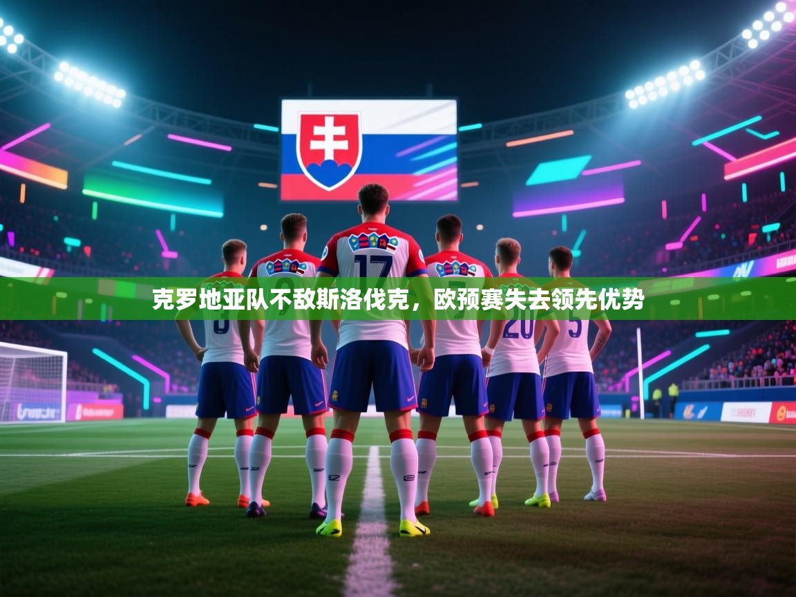克罗地亚队不敌斯洛伐克，欧预赛失去领先优势  第1张